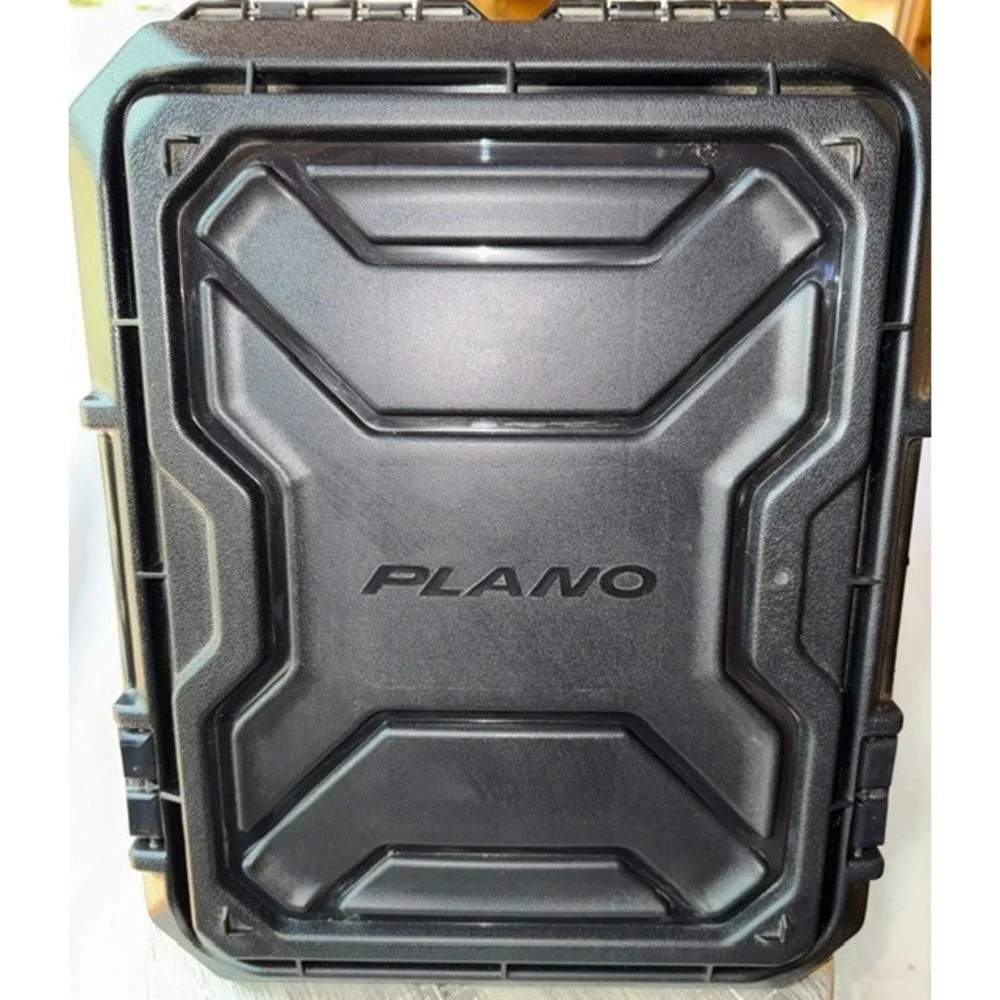 Plano 1071650 Tactical Ammo Crate Black Storage Box Tote Travel